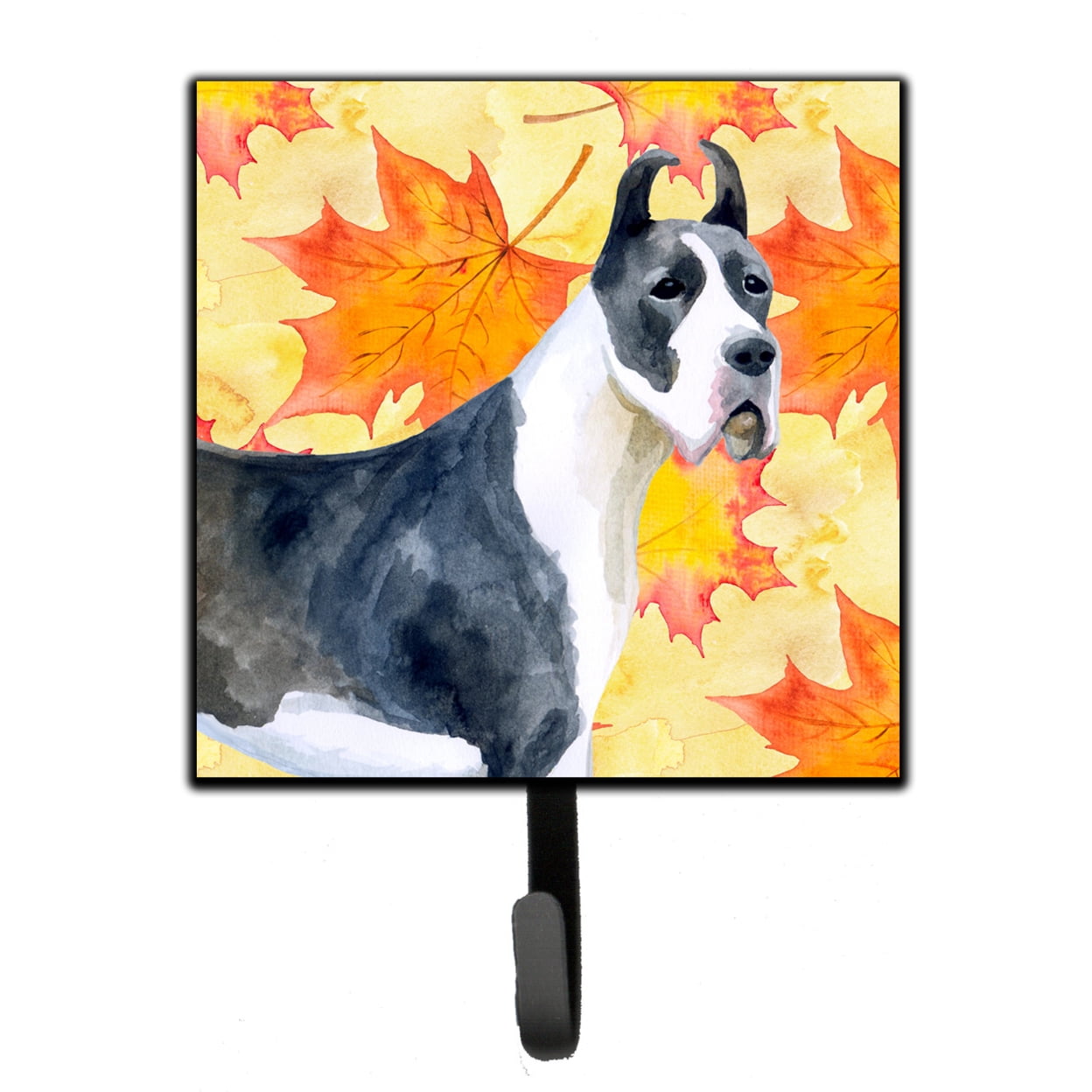 Harlequin Great Dane Fall Leash or Key Holder