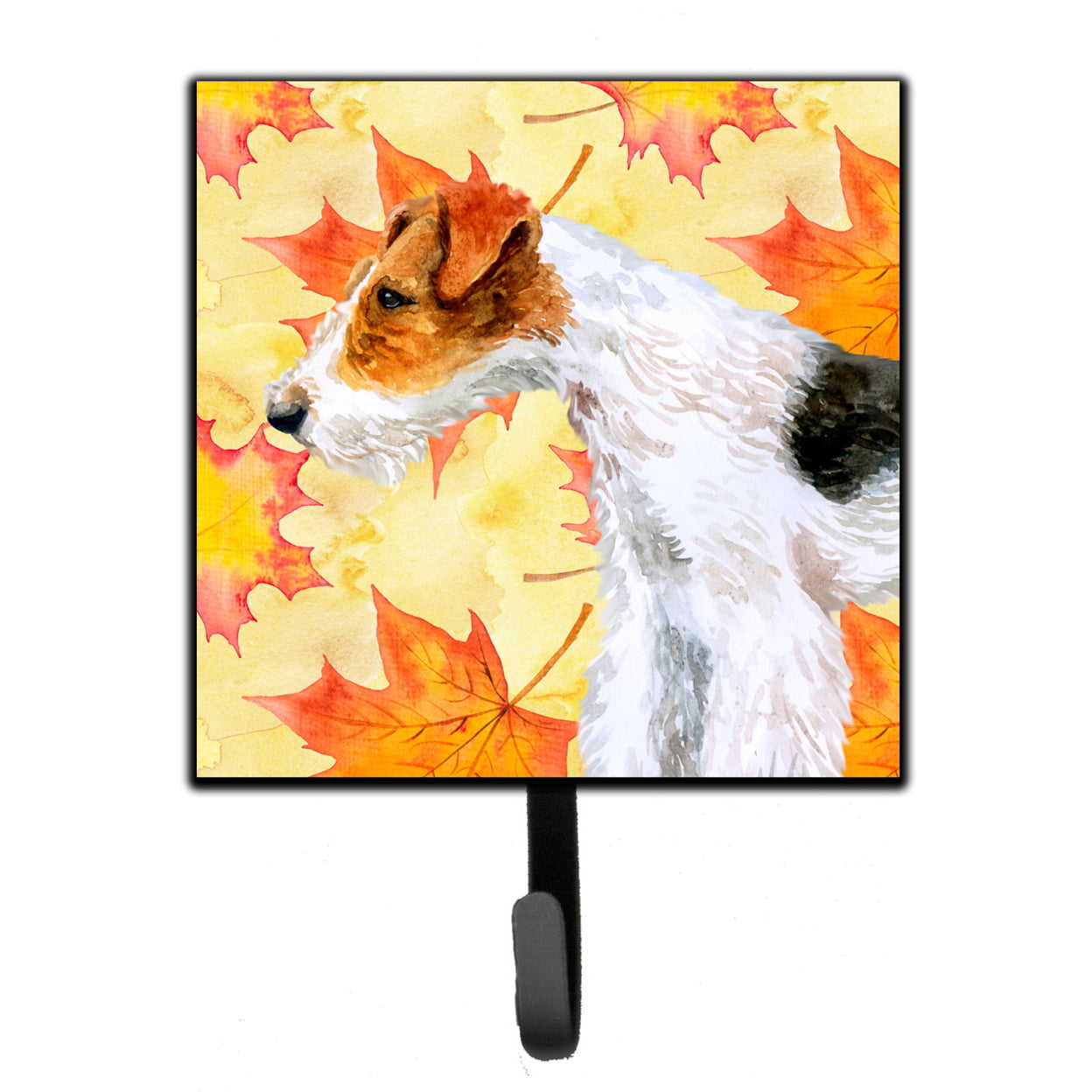 Fox Terrier Fall Leash or Key Holder