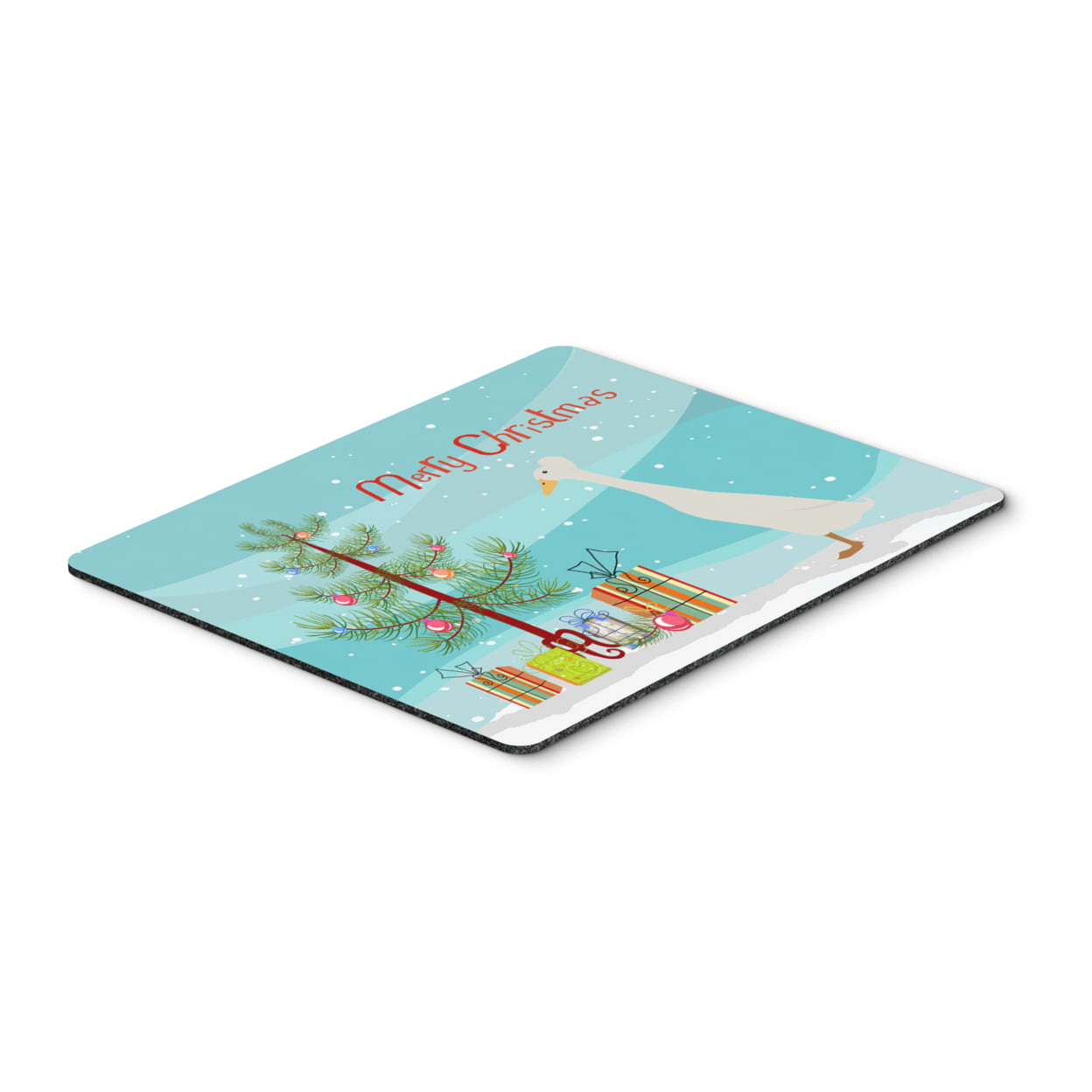BB9226MP Bali Duck Christmas Mouse Pad, Hot Pad or Trivet