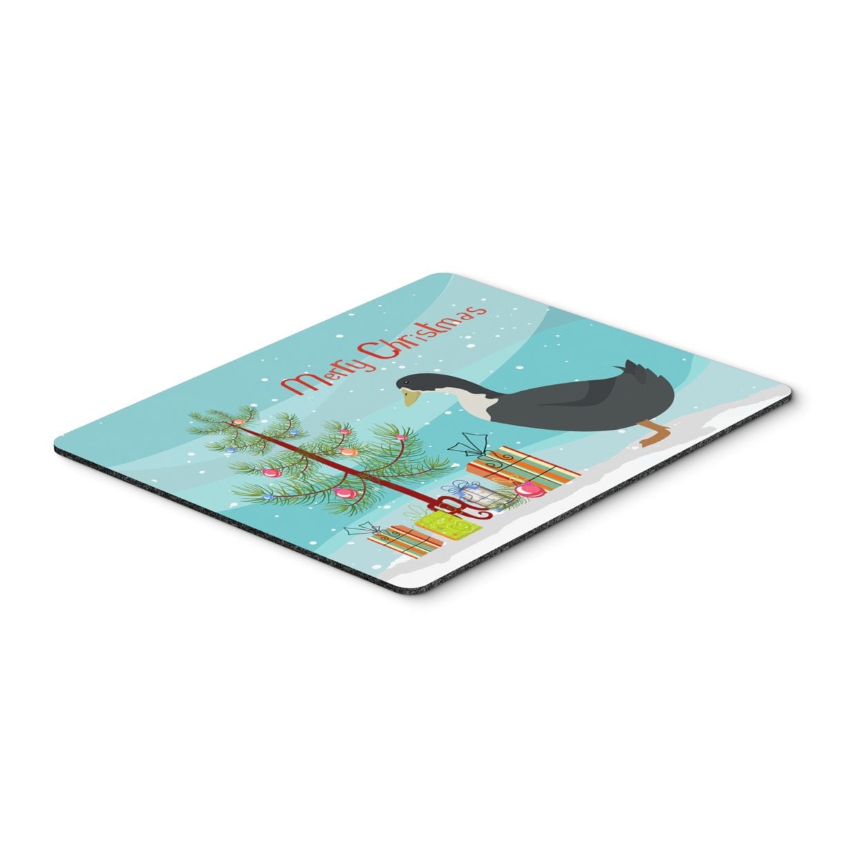 BB9229MP Blue Swedish Duck Christmas Mouse Pad, Hot Pad or Trivet