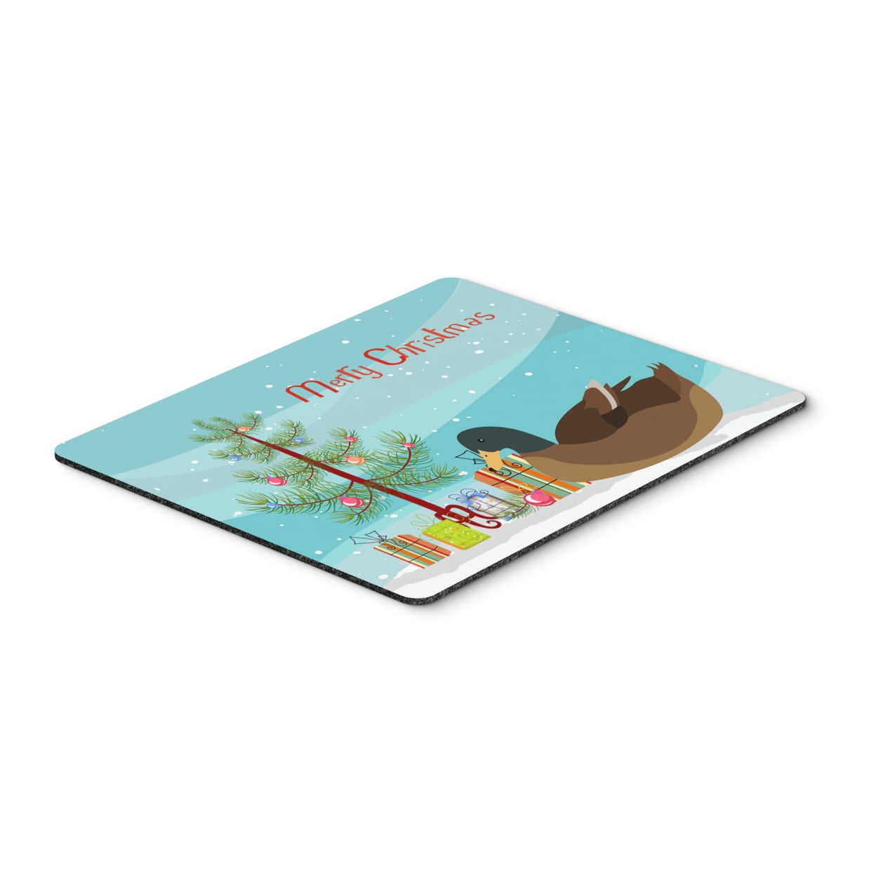 BB9233MP Khaki Campbell Duck Christmas Mouse Pad, Hot Pad or Trivet