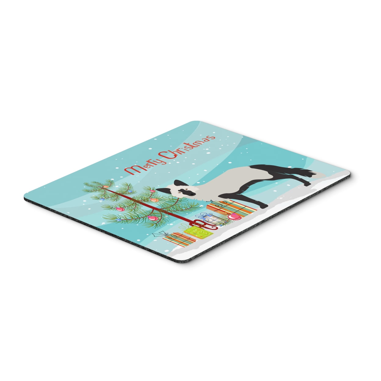 BB9238MP Silver Fox Christmas Mouse Pad, Hot Pad or Trivet