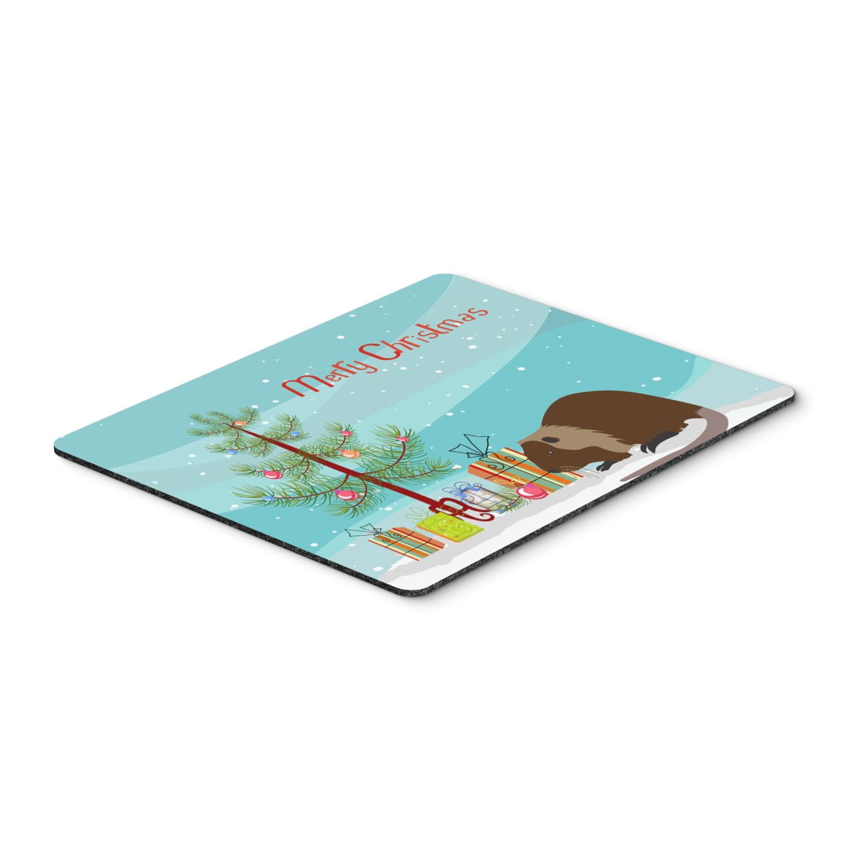 Coypu Nutria River Rat Christmas Mouse Pad - Hot Pad or Trivet