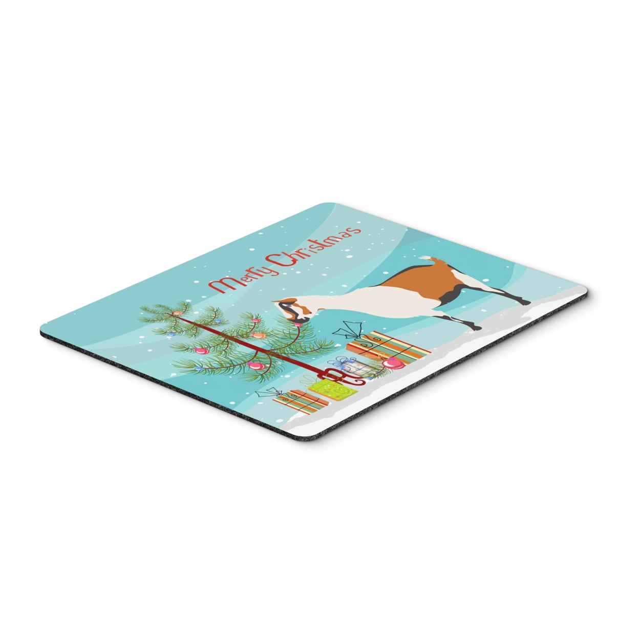 BB9247MP Alpine Goat Christmas Mouse Pad, Hot Pad or Trivet