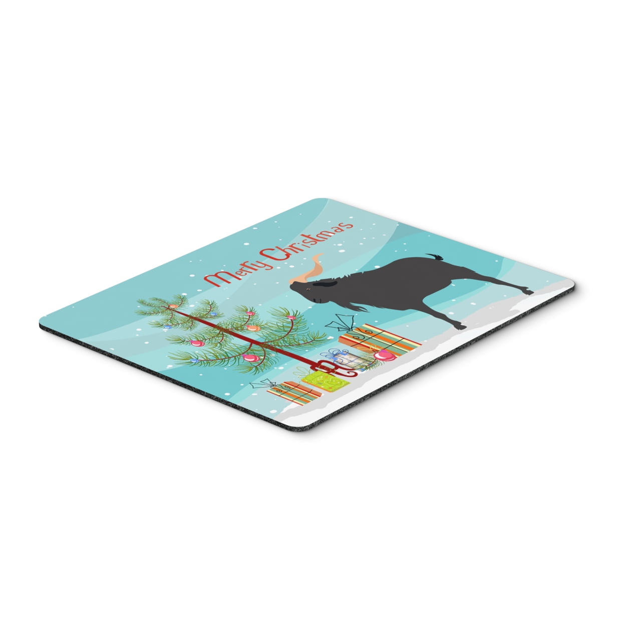 Verata Goat Christmas Mouse Pad - Hot Pad or Trivet