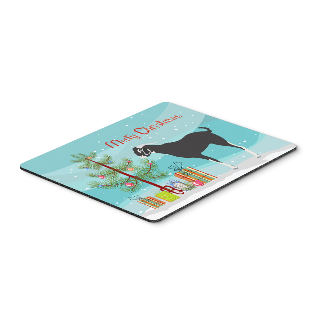BB9251MP Black Bengal Goat Christmas Mouse Pad, Hot Pad or Trivet