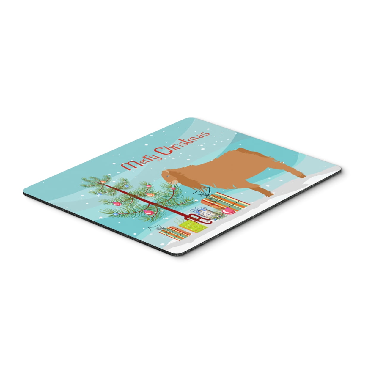 American Lamancha Goat Christmas Mouse Pad, Hot Pad or Trivet