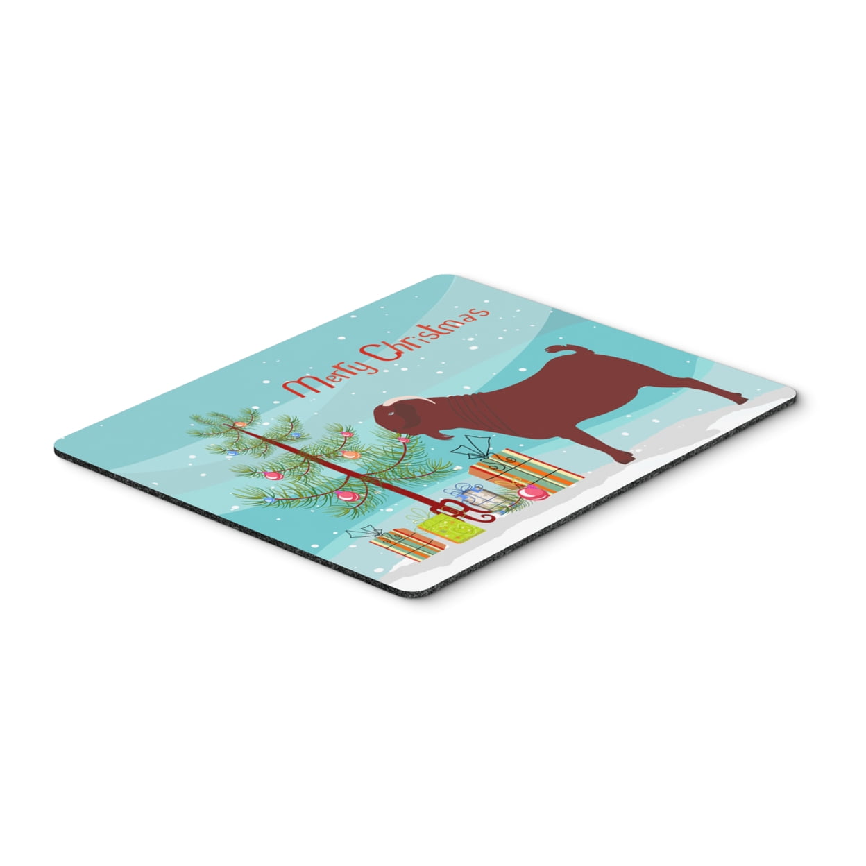 Kalahari Red Goat Christmas Mouse Pad - Hot Pad or Trivet