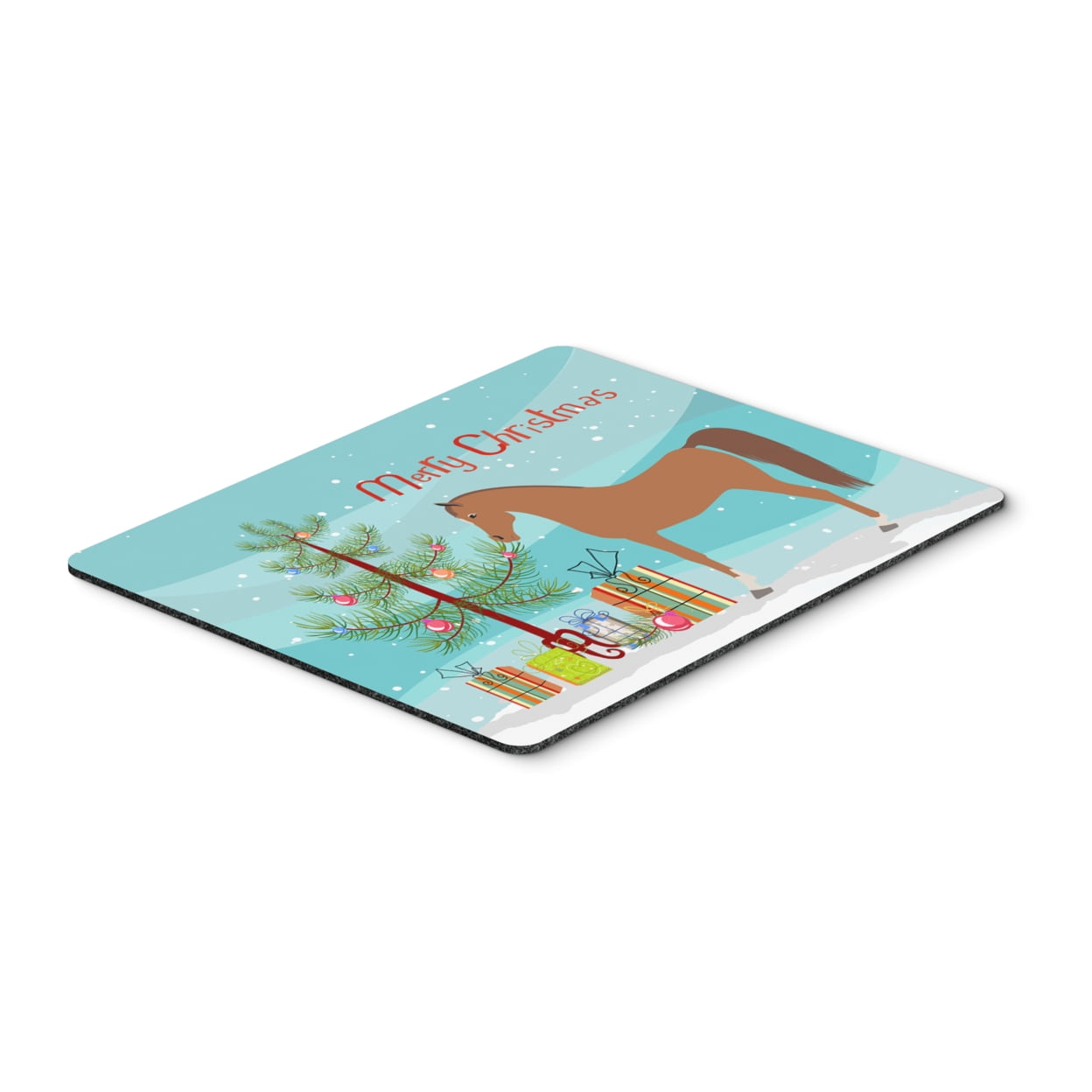 Arabian Horse Christmas Mouse Pad - Hot Pad or Trivet