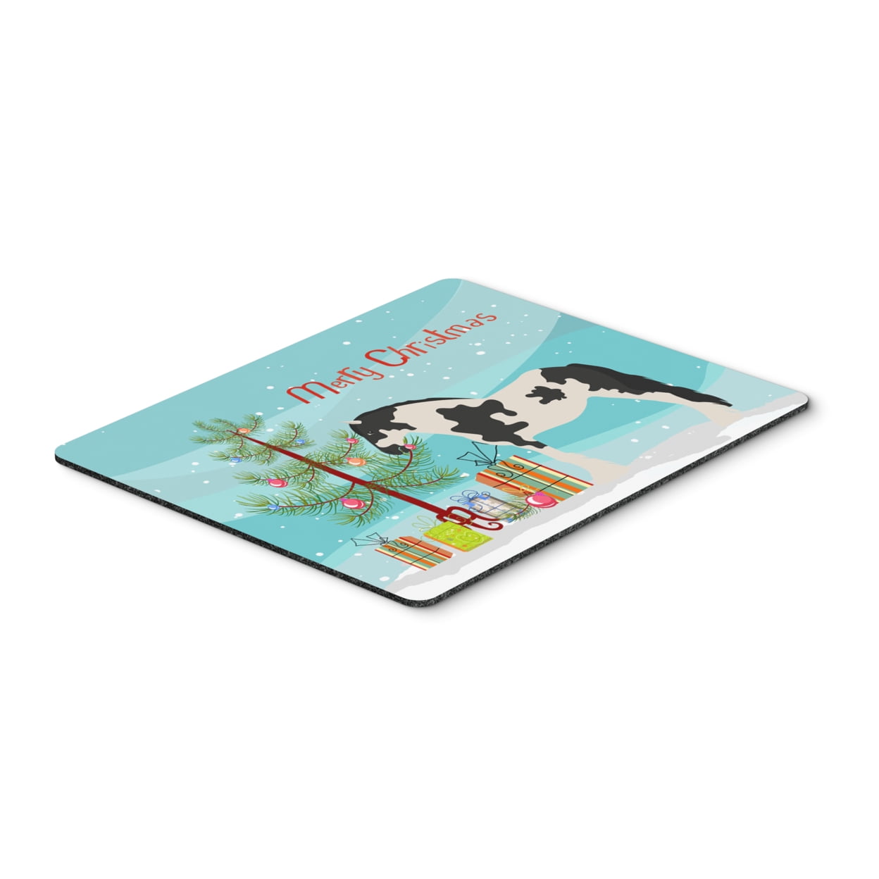 Cyldesdale Horse Christmas Mouse Pad - Hot Pad or Trivet