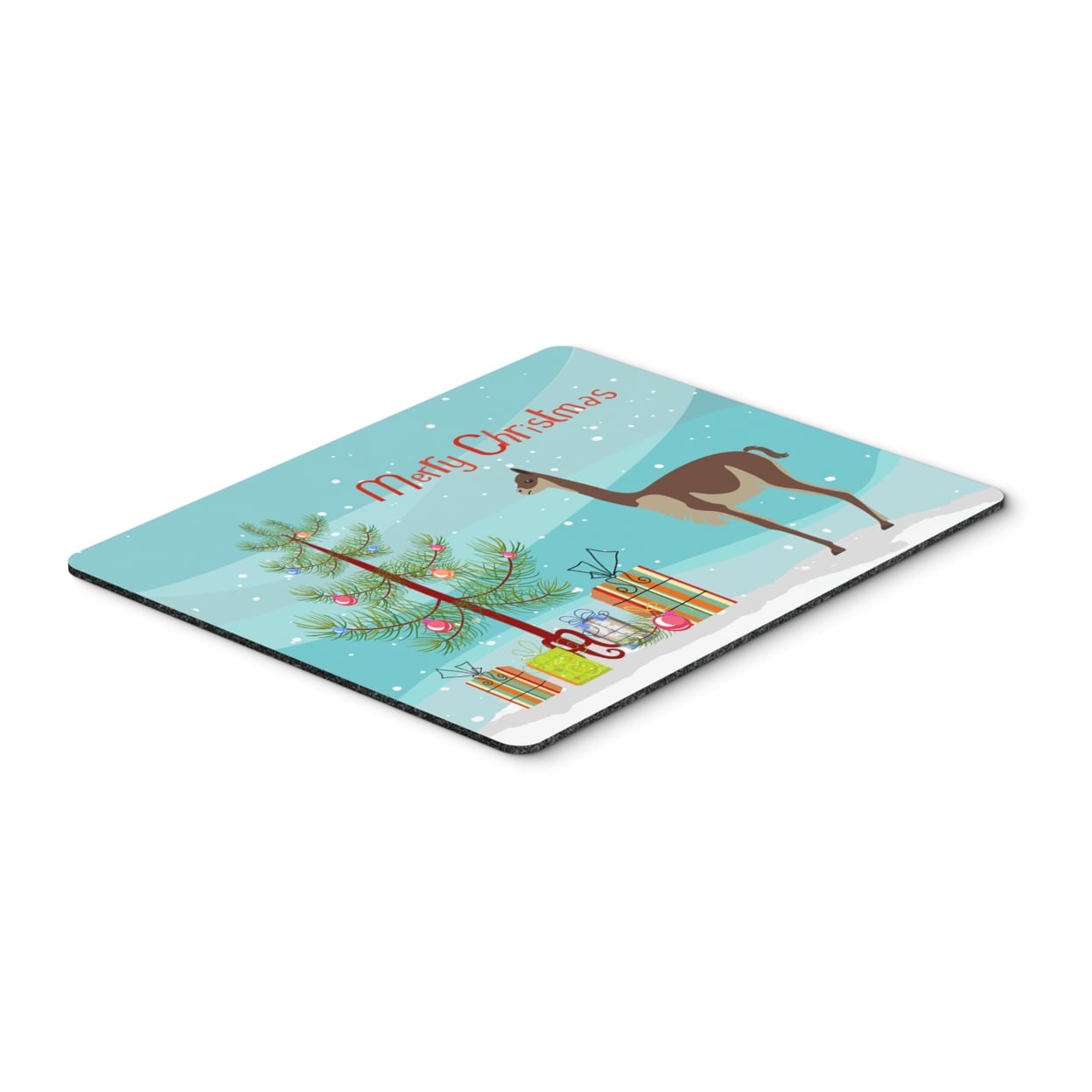 Vicugna or Vicuna Christmas Mouse Pad, Hot Pad or Trivet