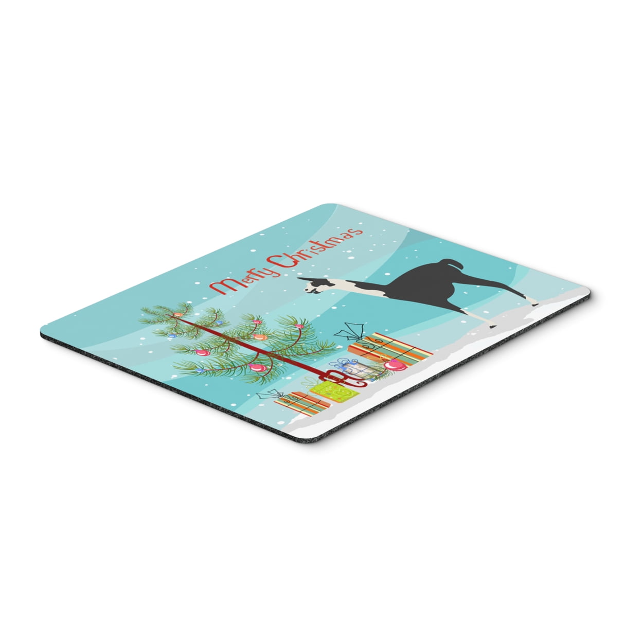 Llama Q Ara Christmas Mouse Pad - Hot Pad or Trivet