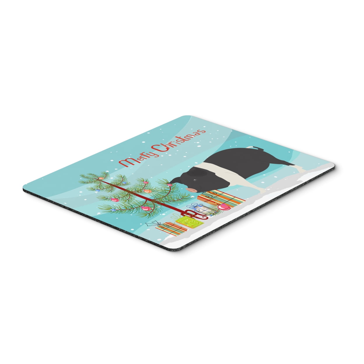 Hampshire Pig Christmas Mouse Pad - Hot Pad or Trivet