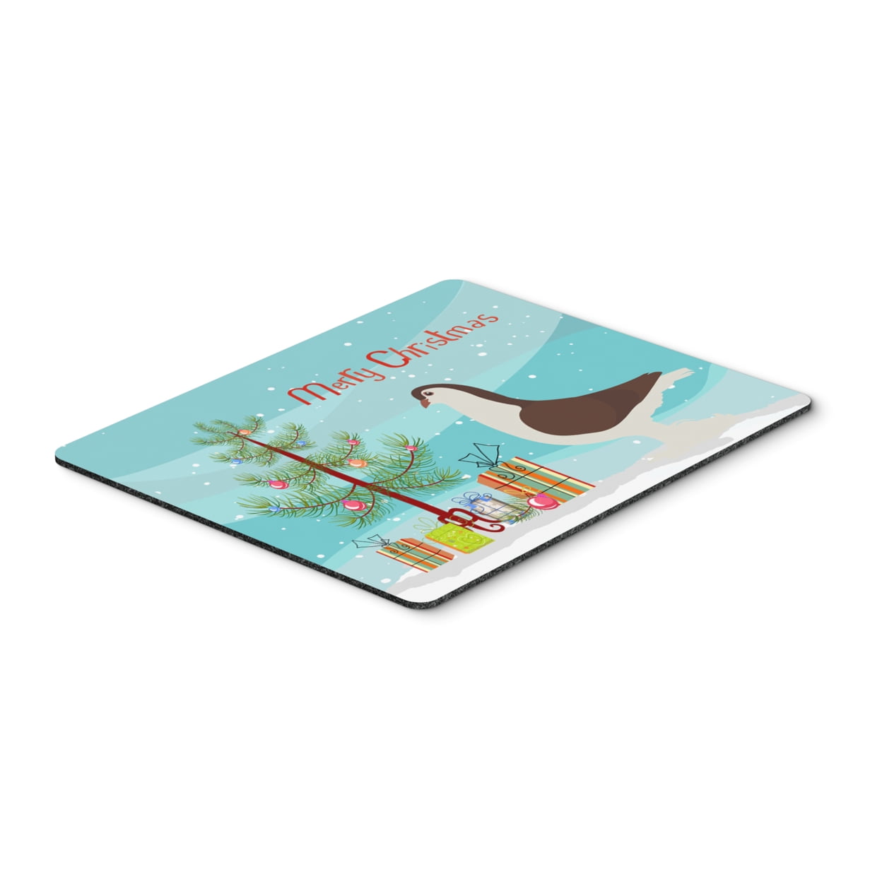 Large Pigeon Christmas Mouse Pad - Hot Pad or Trivet