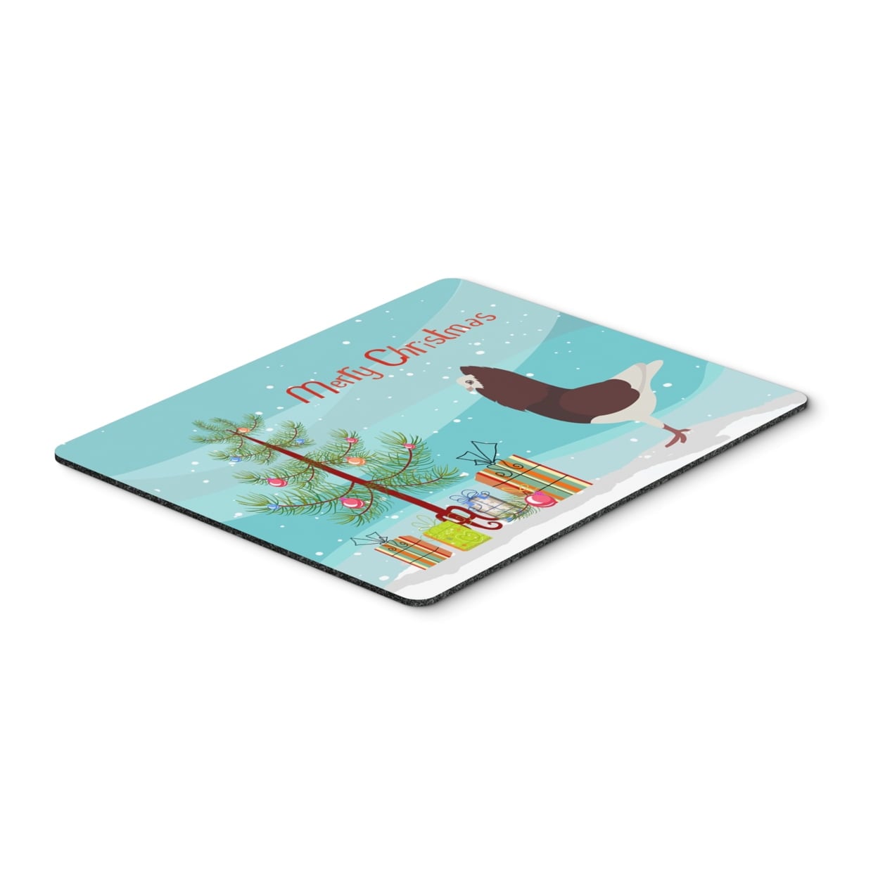Capuchin Red Pigeon Christmas Mouse Pad, Hot Pad or Trivet