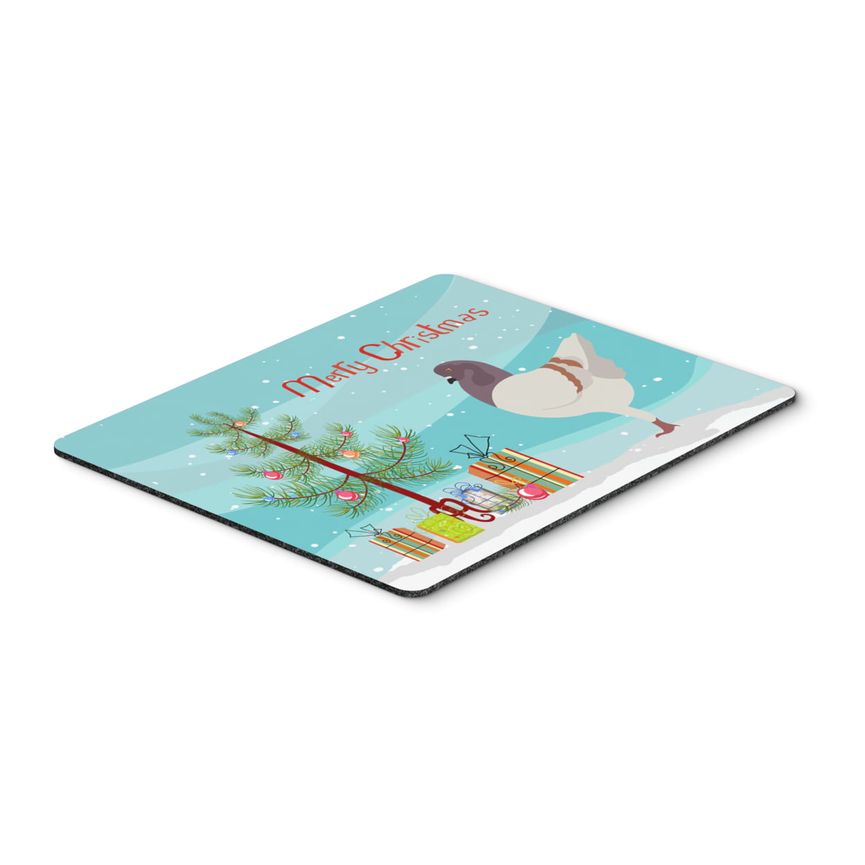 German Modena Pigeon Christmas Mouse Pad - Hot Pad or Trivet