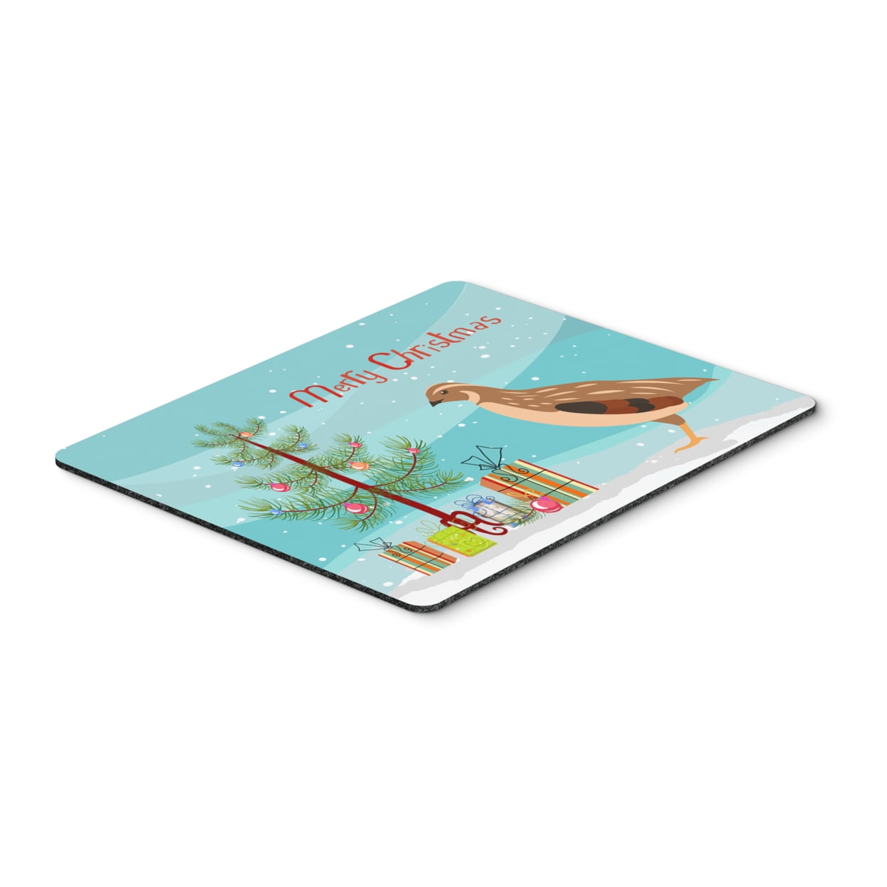 BB9322MP Golden Phoenix Quail Christmas Mouse Pad, Hot Pad or Trivet