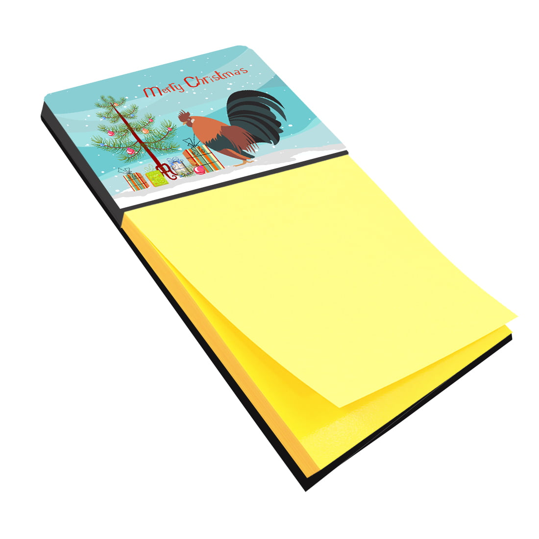 BB9203SN Dutch Bantam Chicken Christmas Sticky Note Holder