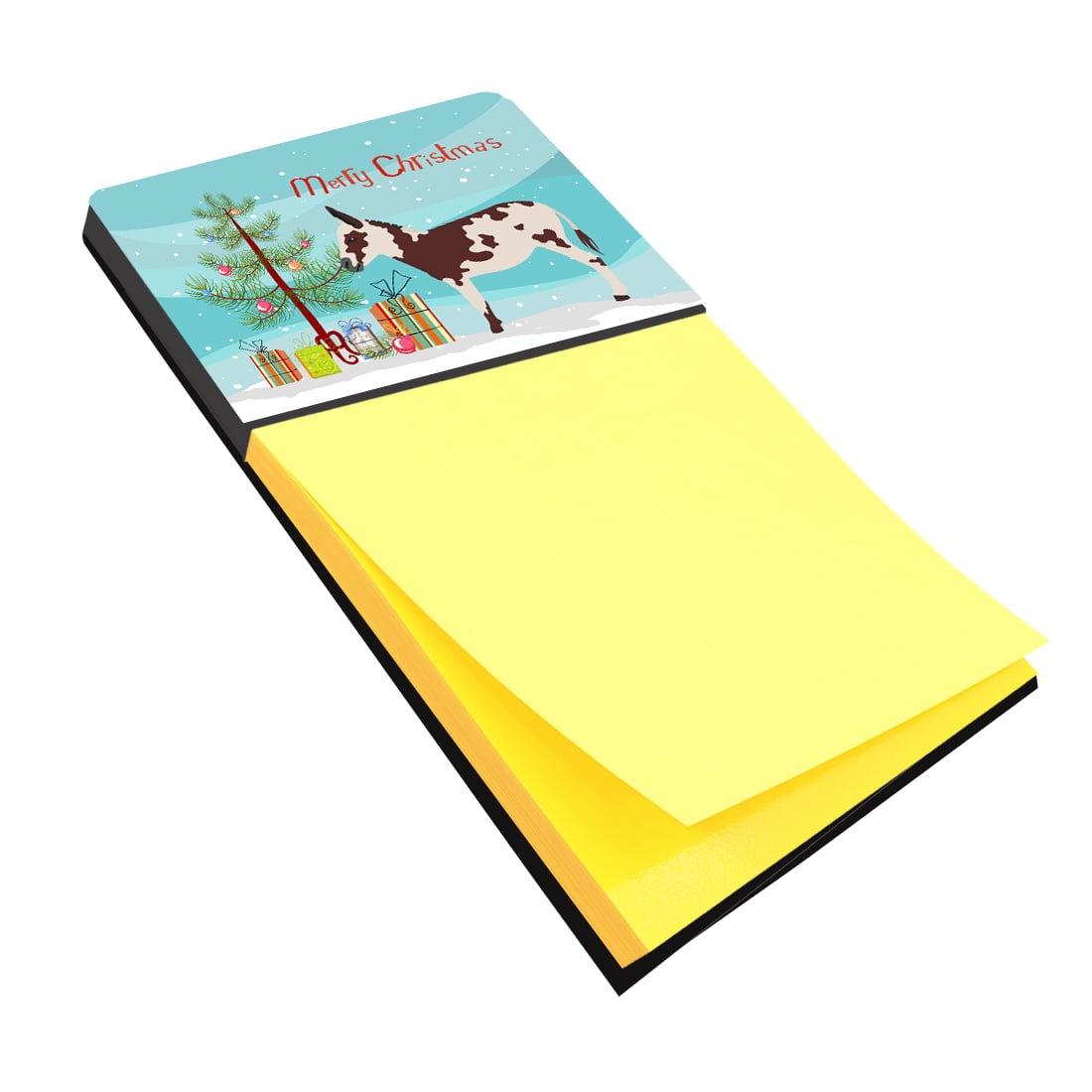 BB9218SN American Spotted Donkey Christmas Sticky Note Holder