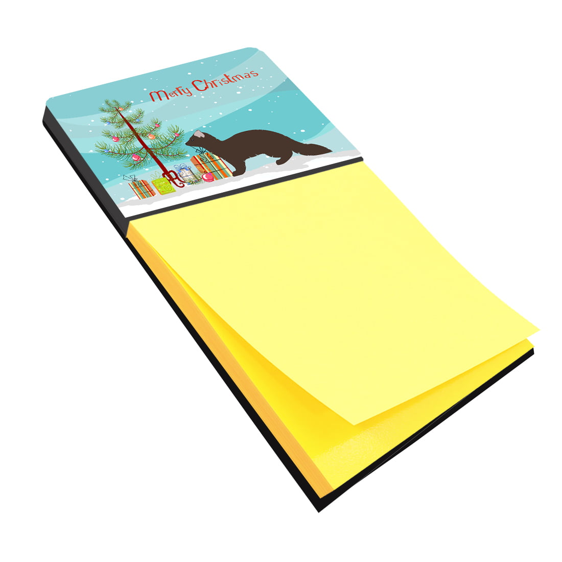 BB9236SN Sable Marten Christmas Sticky Note Holder
