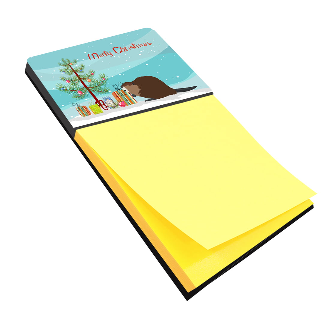 BB9240SN Eurasian Beaver Christmas Sticky Note Holder