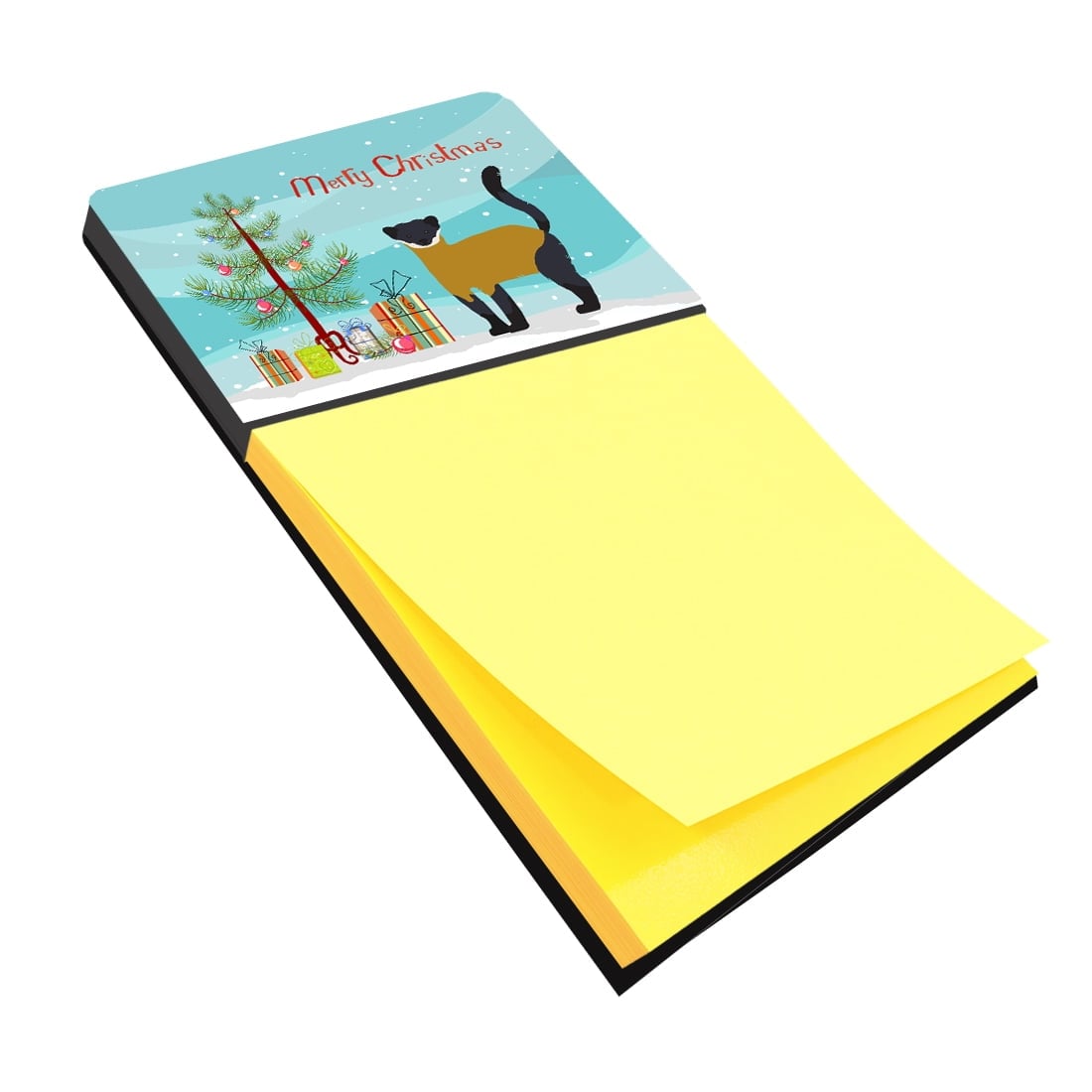BB9241SN Yellow-Throated Marten Christmas Sticky Note Holder