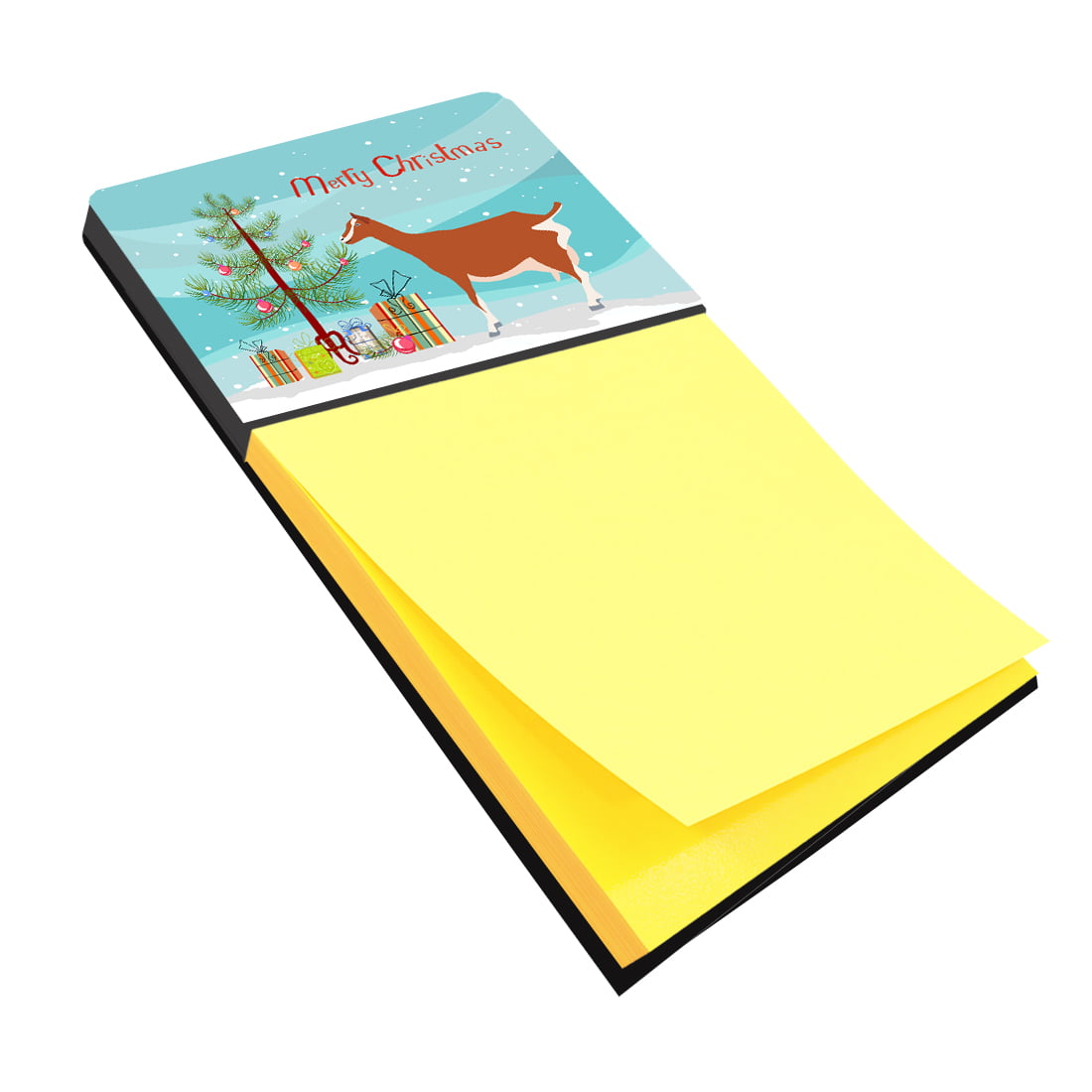BB9248SN Toggenburger Goat Christmas Sticky Note Holder