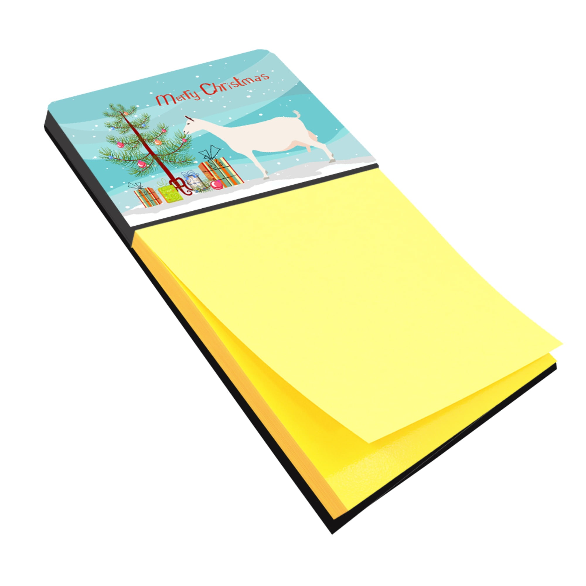 BB9256SN Saanen Goat Christmas Sticky Note Holder