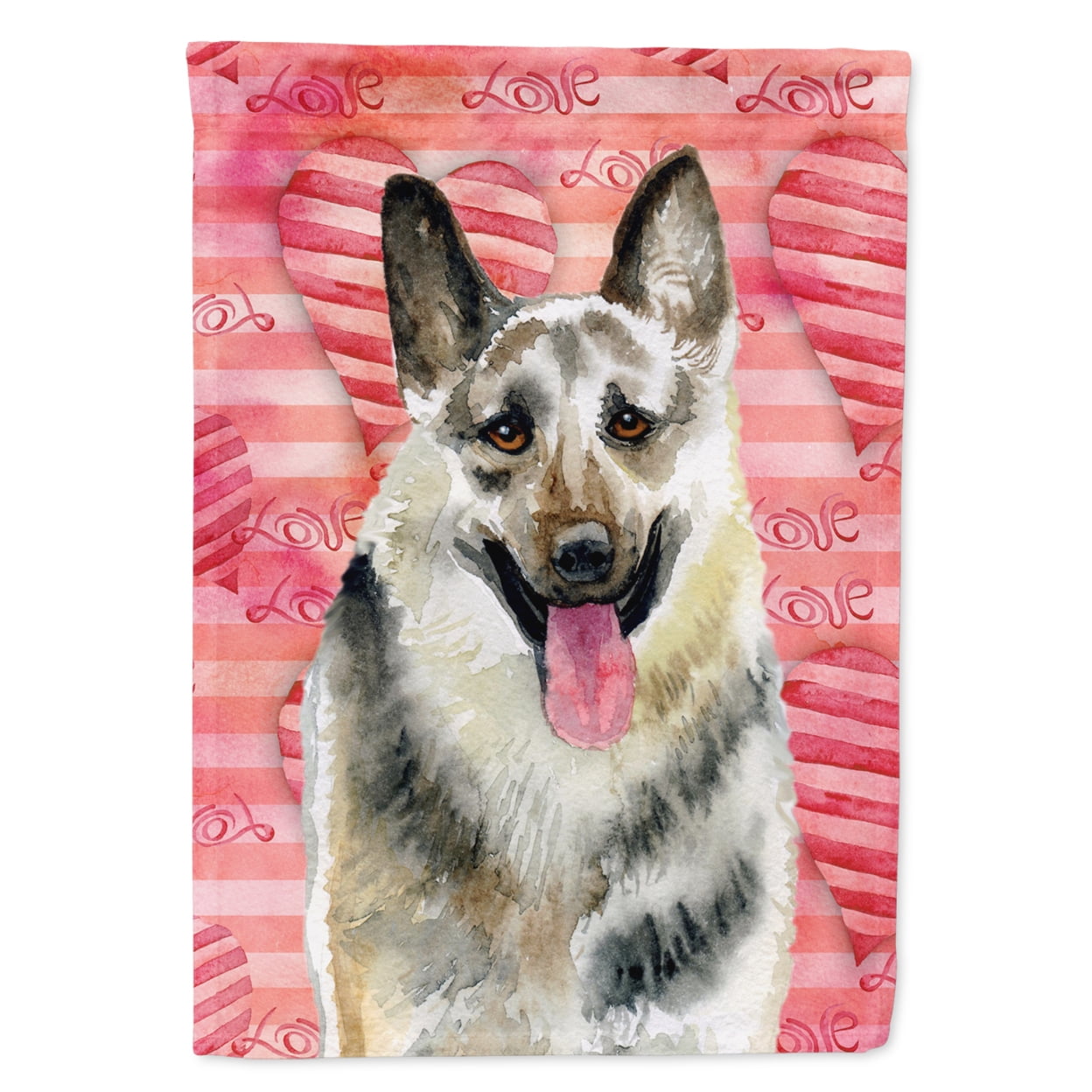 East-European Shepherd Love Flag - Garden Size