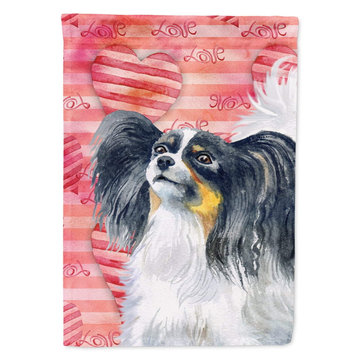 BB9744GF Papillon Love Flag - Garden Size