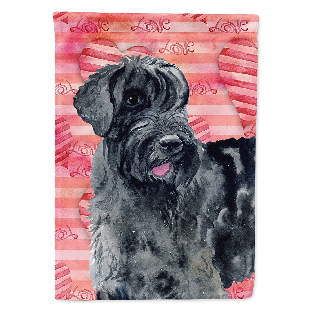 Giant Schnauzer Love Flag - Garden Size
