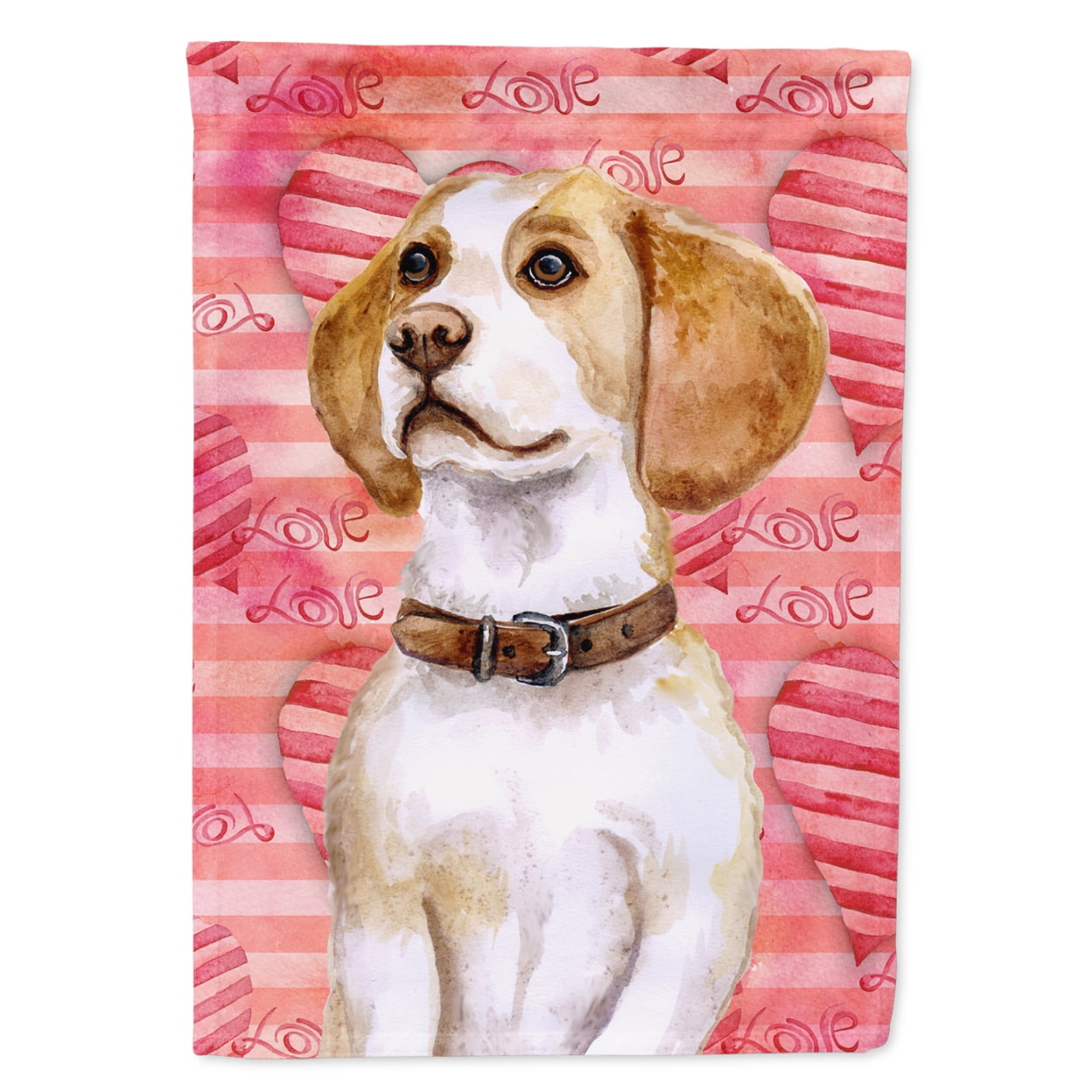Beagle Love Flag - Garden Size