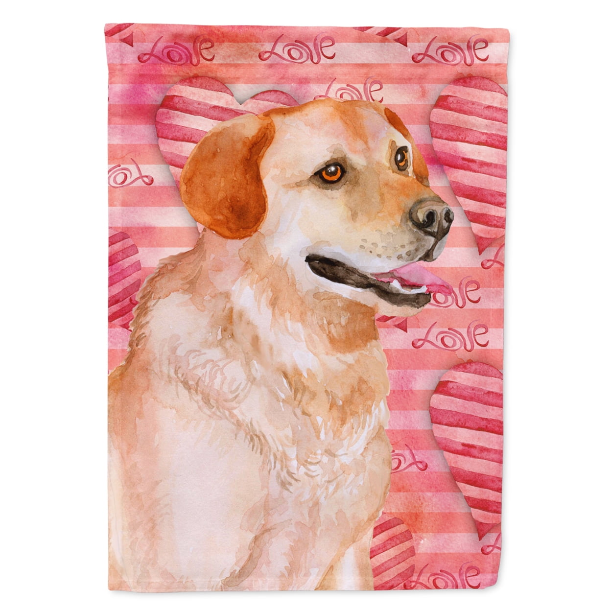 Labrador Retriever Love Flag - Garden Size