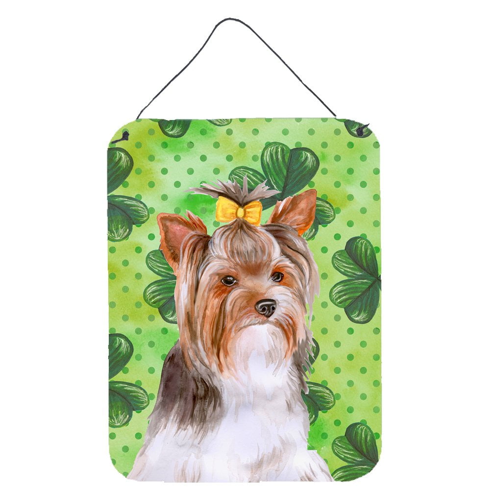 Yorkshire Terrier No. 2 St Patricks Wall or Door Hanging Prints