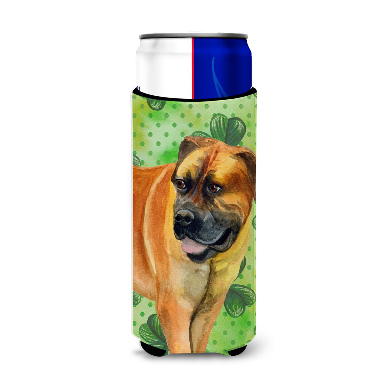 Boerboel Mastiff St Patricks Michelob Ultra Hugger for Slim Cans