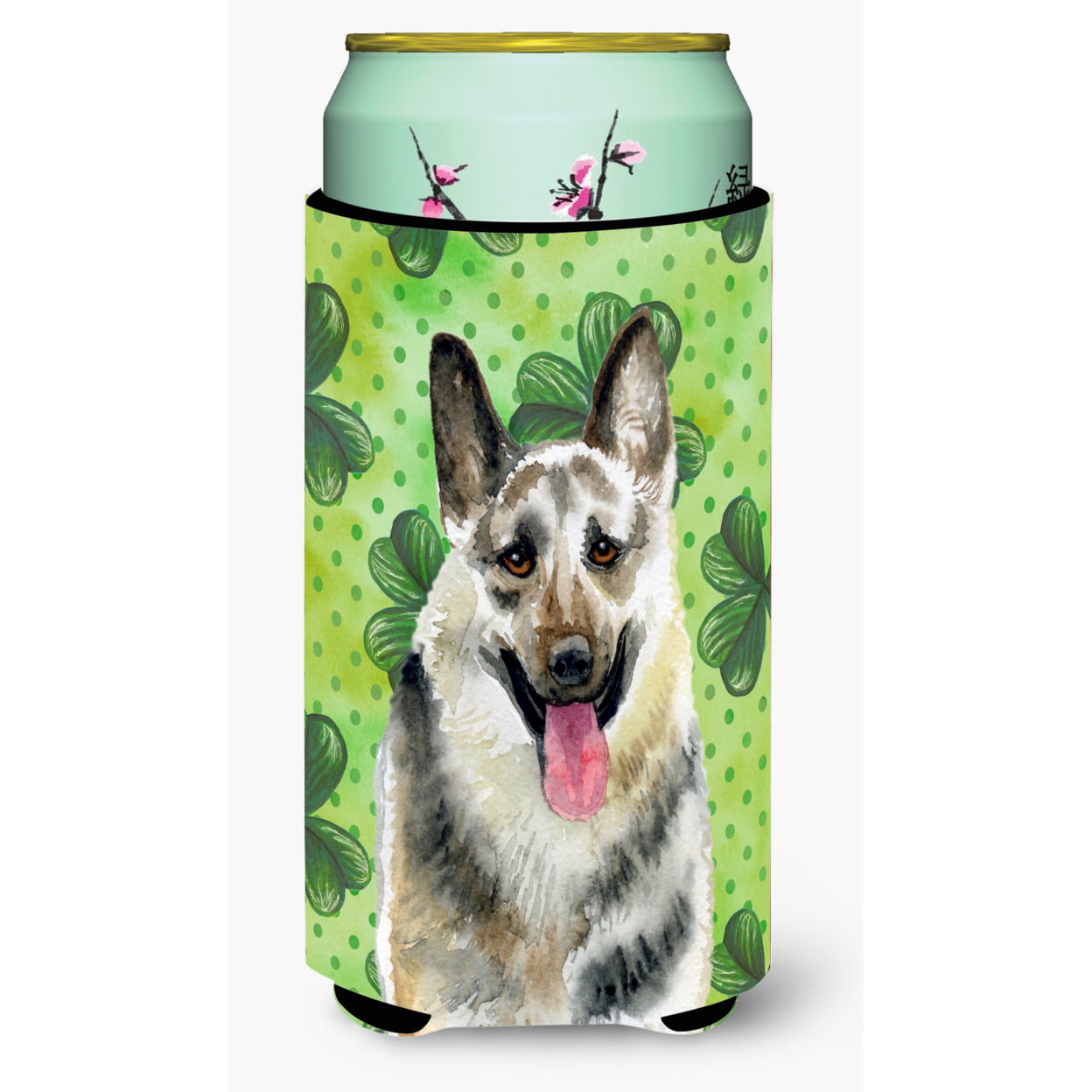 East-European Shepherd St Patricks Tall Boy Beverage Insulator Hugger