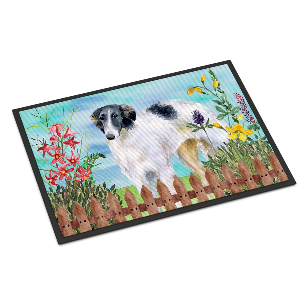 Borzoi Spring Indoor or Outdoor Mat - 24 x 36 in.