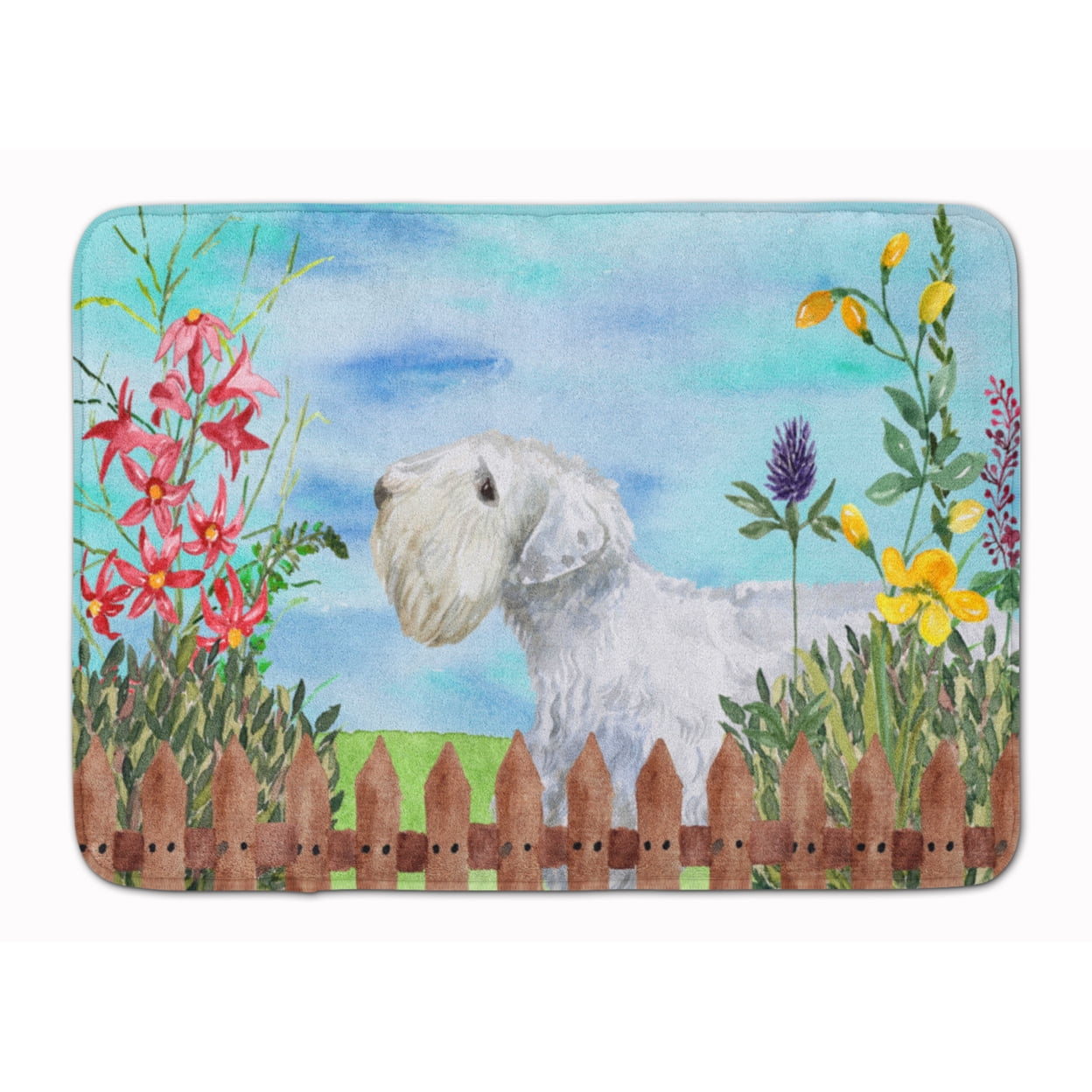 CK1246RUG Sealyham Terrier Spring Machine Washable Memory Foam Mat