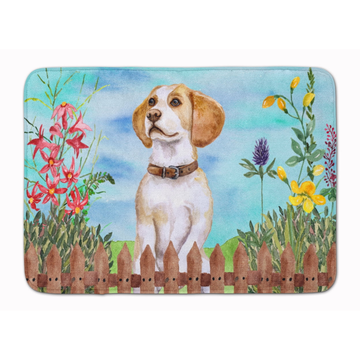 CK1248RUG Beagle Spring Machine Washable Memory Foam Mat