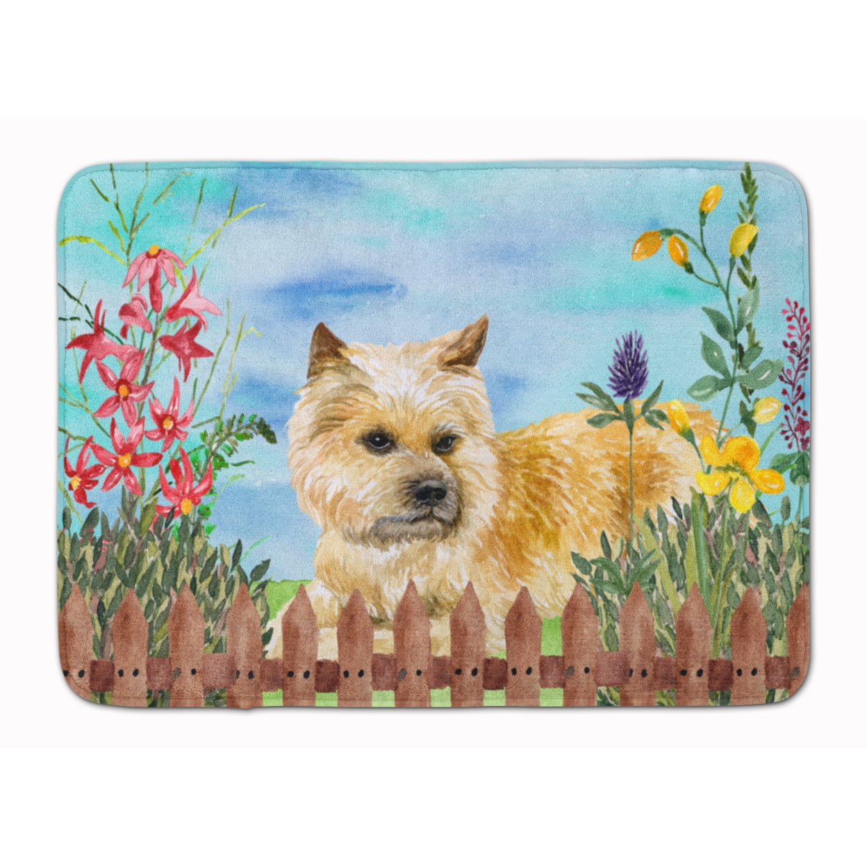 CK1252RUG Cairn Terrier Spring Machine Washable Memory Foam Mat