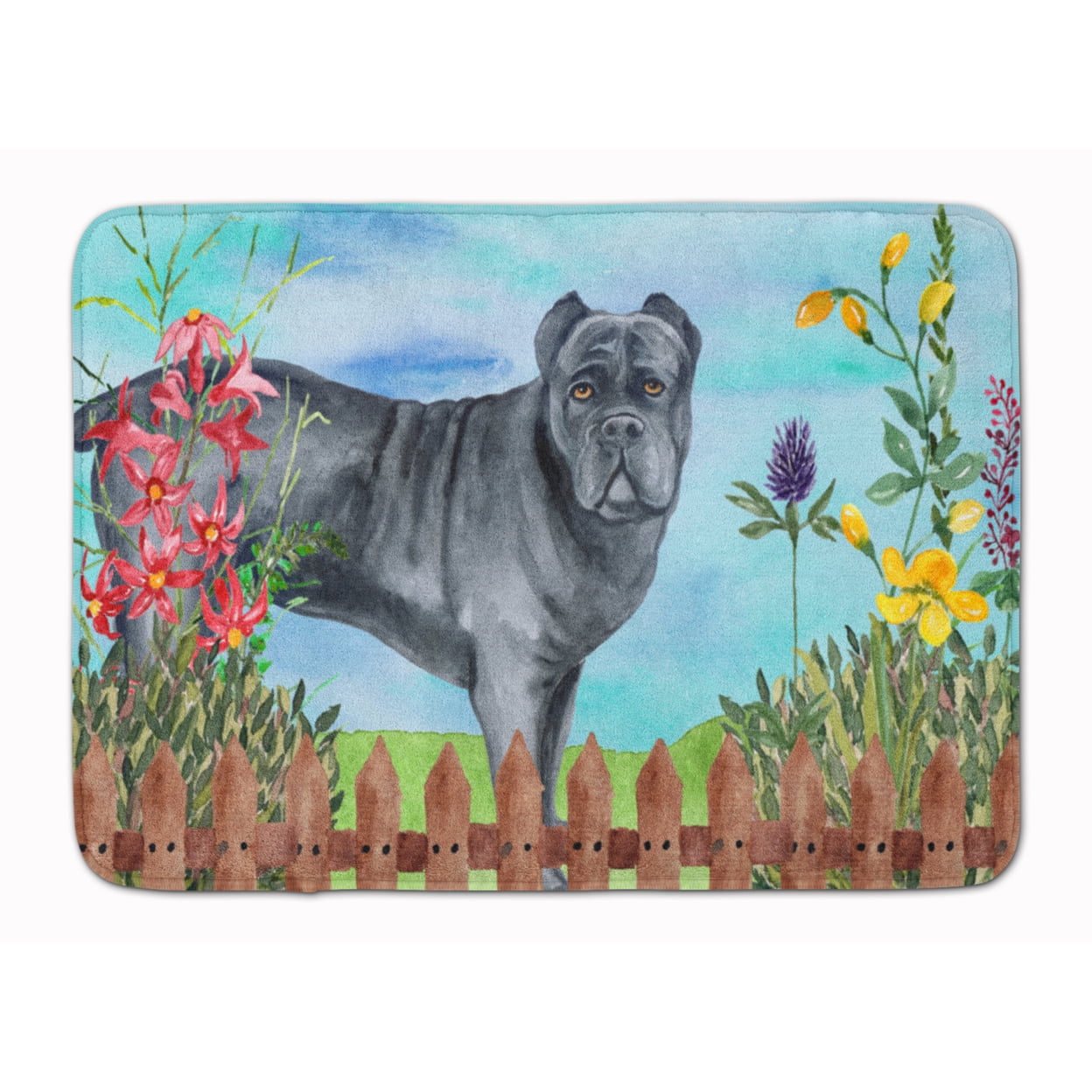 CK1256RUG Cane Corso Spring Machine Washable Memory Foam Mat