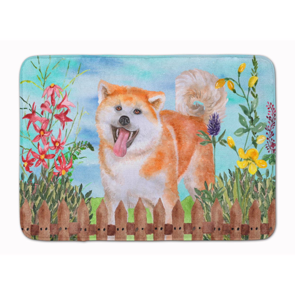 CK1265RUG Akita Spring Machine Washable Memory Foam Mat