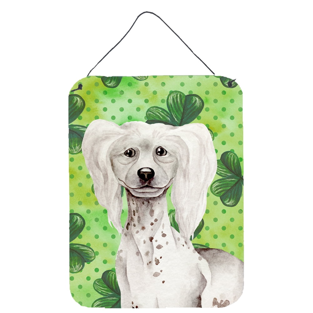 Chinese Crested Shamrocks Wall or Door Hanging Prints
