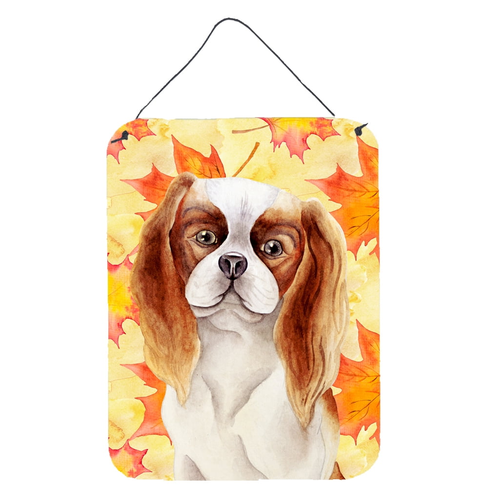 CK1405DS1216 Cavalier Spaniel Fall Wall or Door Hanging Prints