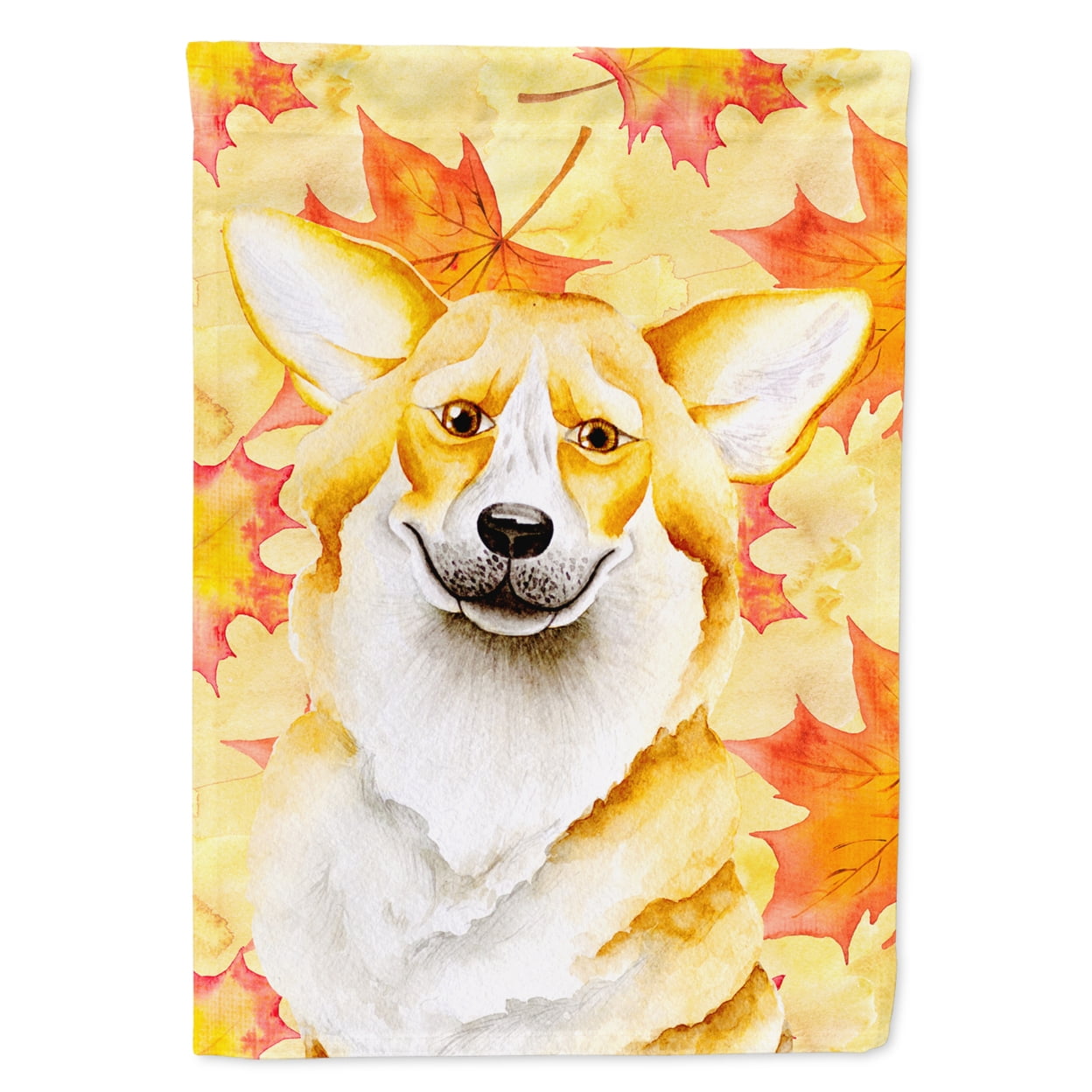 CK1404GF Corgi Fall Flag - Garden Size