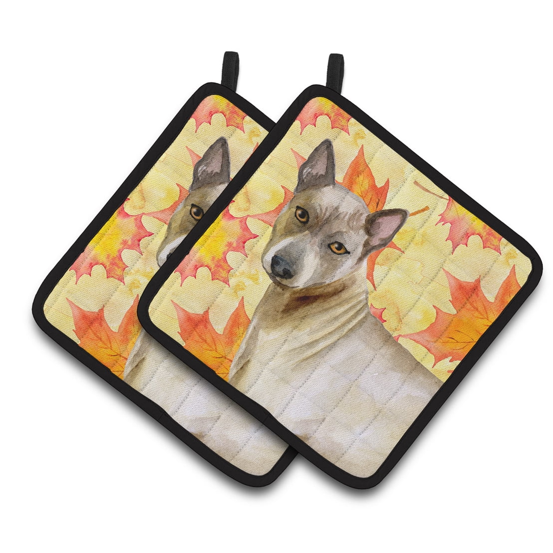 BB9941PTHD Thai Ridgeback Fall Pair of Pot Holders