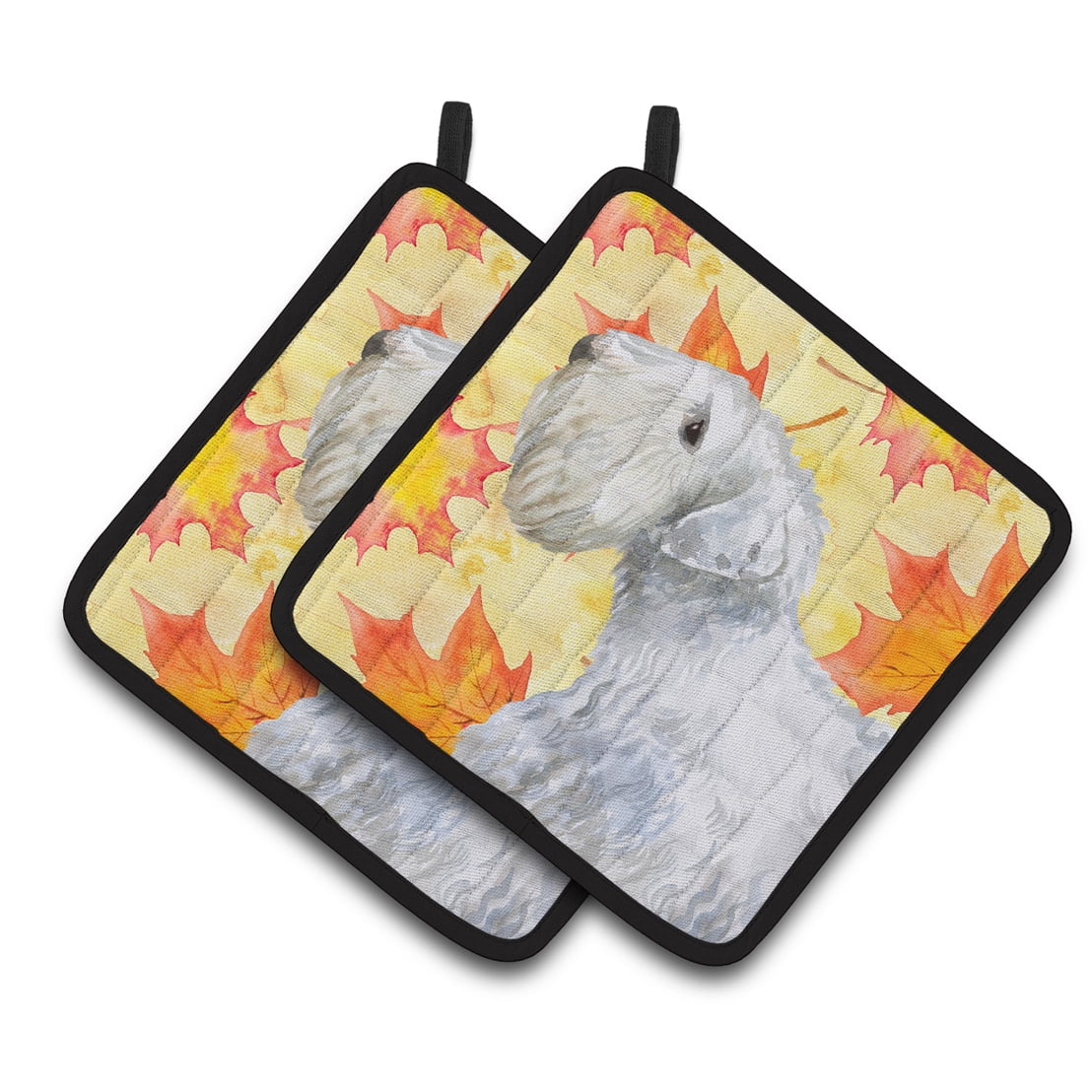 BB9945PTHD Sealyham Terrier Fall Pair of Pot Holders