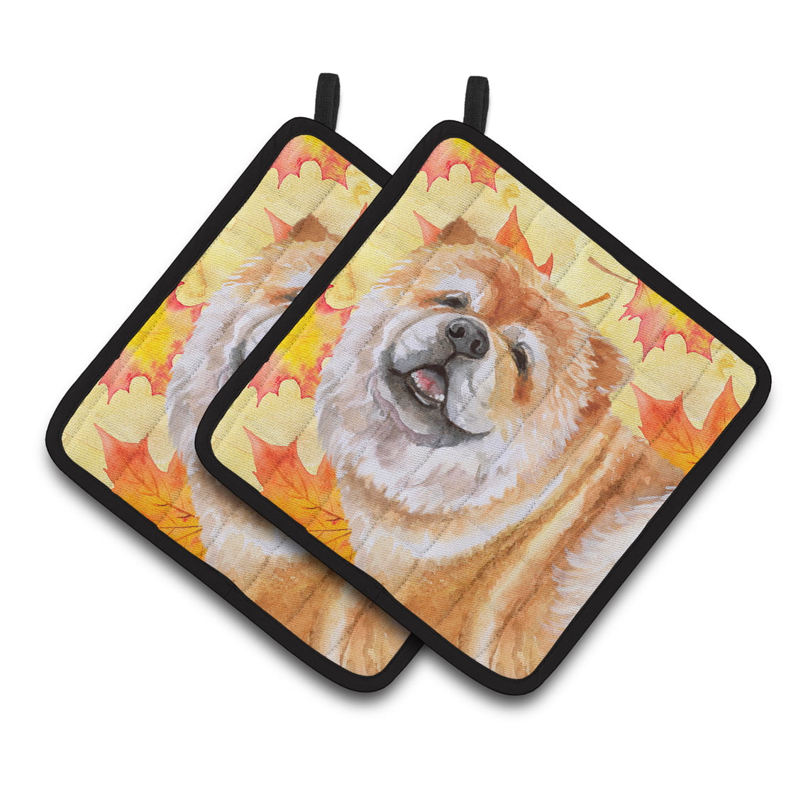 BB9956PTHD Cane Corso Fall Pair of Pot Holders