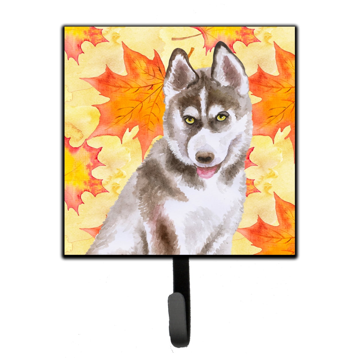 Siberian Husky Grey Fall Leash or Key Holder