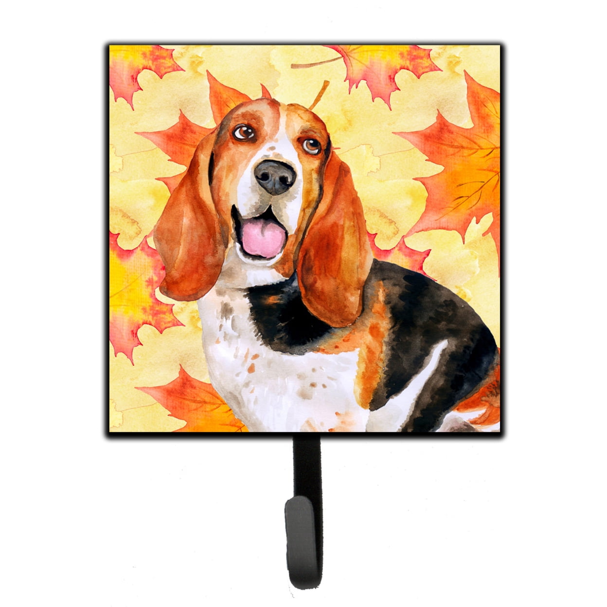 Basset Hound Fall Leash or Key Holder